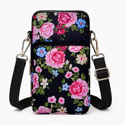 Crossbody Phone Bag for Women. Small Multiple Pockets Shoulder Bags Mini Cell Phone Wallet Purses for Travel Shopping Pouch