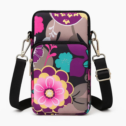 Crossbody Phone Bag for Women. Small Multiple Pockets Shoulder Bags Mini Cell Phone Wallet Purses for Travel Shopping Pouch