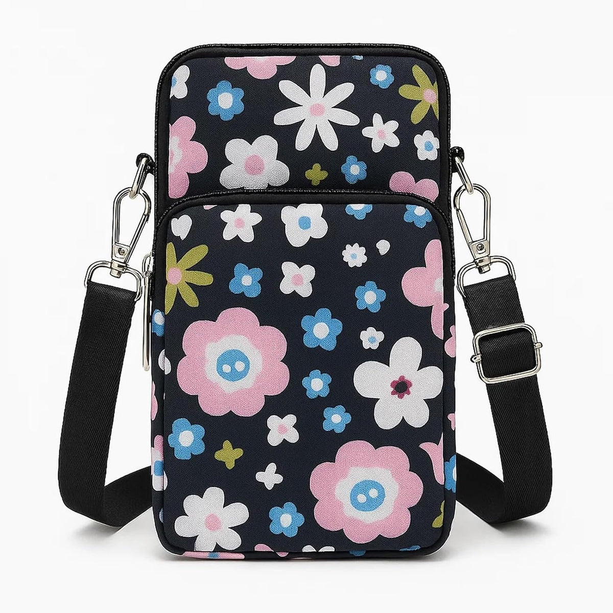 Crossbody Phone Bag for Women. Small Multiple Pockets Shoulder Bags Mini Cell Phone Wallet Purses for Travel Shopping Pouch
