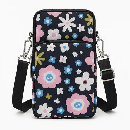 Crossbody Phone Bag for Women. Small Multiple Pockets Shoulder Bags Mini Cell Phone Wallet Purses for Travel Shopping Pouch